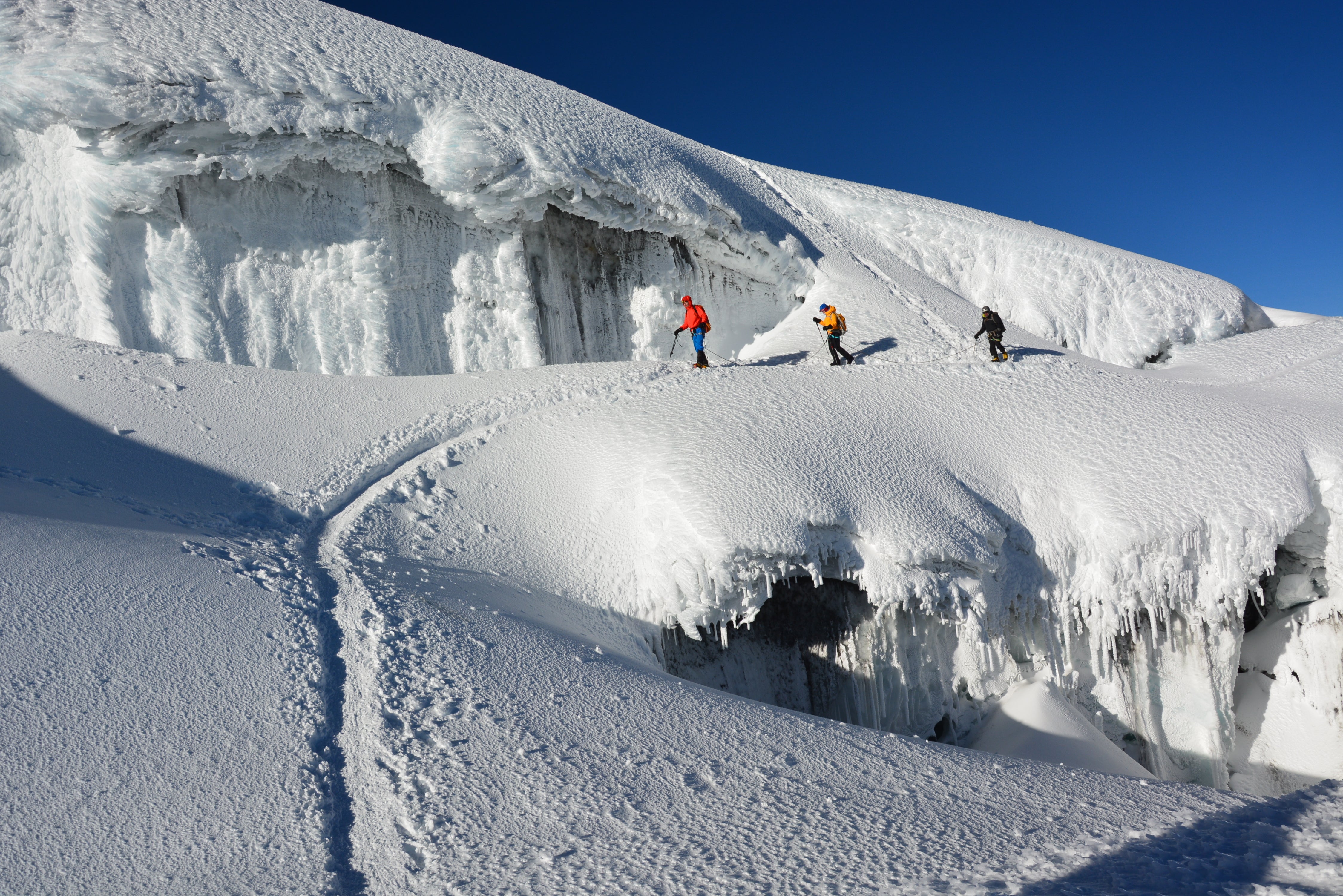 Côtoyer les plus hauts volcans
